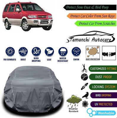Tamanchi Autocare Car Cover For Chevrolet Tavera(Grey)