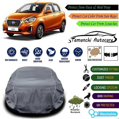 Tamanchi Autocare Car Cover For Datsun Universal For Car(Grey)