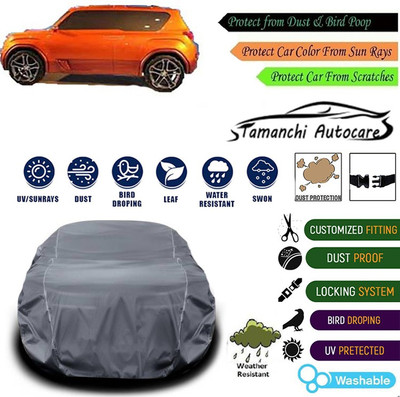 Tamanchi Autocare Car Cover For Hyundai Universal For Car(Grey)