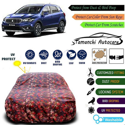 Tamanchi Autocare Car Cover For Maruti Suzuki S-Cross(Multicolor)
