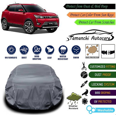 Tamanchi Autocare Car Cover For Mahindra Universal For Car(Grey)