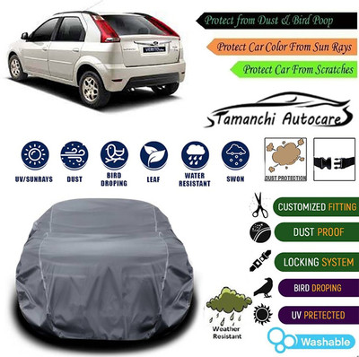 Tamanchi Autocare Car Cover For Mahindra Verito(Grey)