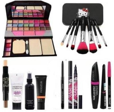 Rsentera Best Big Combo Of Eyeshadow 6155 ,3D contour stick,Primer, Fixer, high quality foundation,Lipliner, Waterproof 36H Sketch eyeliner and 3in1 Combo set(9 Items in the set) Rsentera Best Big Combo Of Eyeshadow 6155 ,3D contour stick,Primer, Fixer, high quality foundation,Lipliner, Waterproof 36H Sketch eyeliner and 3in1 Combo set(9 Items in the set)