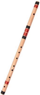 Shiv'z Muzic Flute, G Natural BASE, PREMIUM Bansuri, 25 inches With Written Manual & Carry Bag Bamboo Flute(63.5 cm)