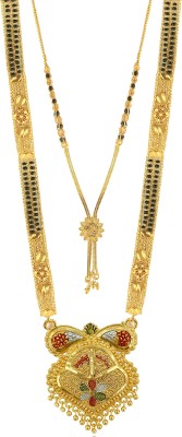 3SIX5 Brass, Alloy Mangalsutra