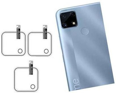 DAFFIN Back Camera Lens Glass Protector for realme c25(Pack of: 3)
