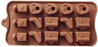 Vastra Silicone Chocolate Mould 15(Pack of 1)