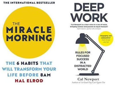 The Miracle Morning + Deep Work(Paperback, Hal Elrod, Cal Newport)