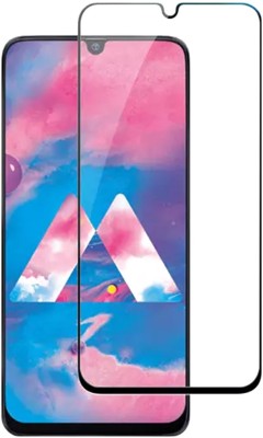 WRENS Edge To Edge Tempered Glass for Samsung galaxy M30(Pack of 1)