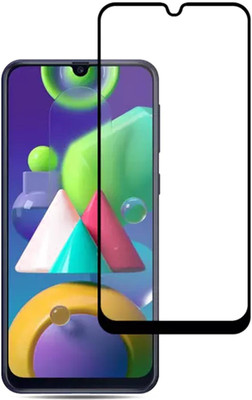 WRENS Edge To Edge Tempered Glass for Samsung Galaxy M10s(Pack of 1)