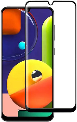 WRENS Edge To Edge Tempered Glass for Samsung galaxy A50s(Pack of 1)