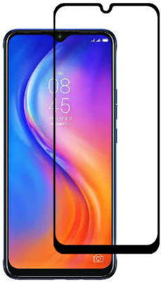 MOBIGENIX Edge To Edge Tempered Glass for Tecno Spark 4 Air(Pack of 1)