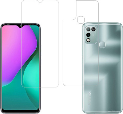 FashionCraft Front and Back Screen Guard for Infinix Smart 5(Pack of 2)
