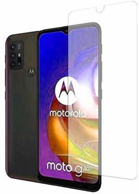 Express Buy Tempered Glass Guard for Motorola Moto G30(Pack of 1)