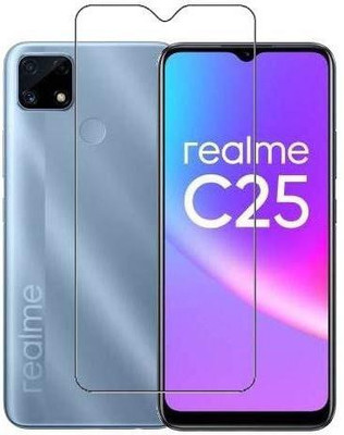 NEXZONE Tempered Glass Guard for Realme C25(Pack of 1)