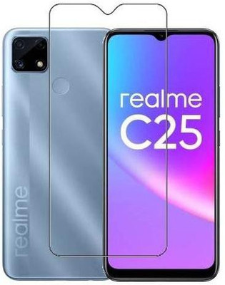 NEXZONE Tempered Glass Guard for Realme C25(Pack of 1)