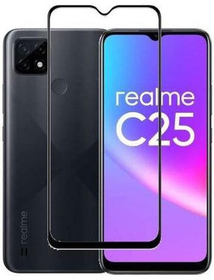 NEXZONE Tempered Glass Guard for Realme C25(Pack of 1)