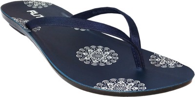 FLITE Women Slippers(Blue , 6)