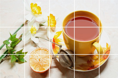 Decals Point 79 cm A saucer is a type of small dishware. Self Adhesive Sticker(Pack of 1)