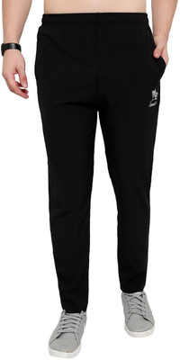 ADAAISTIC SPORTS Solid Men Black Track Pants