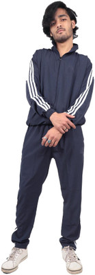 ADAAISTIC SPORTS Striped, Solid Men Track Suit