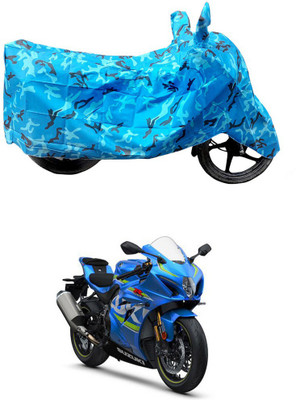 HYBRIDS COLLECTION Two Wheeler Cover for Suzuki(GSX R1000, Blue)