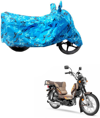 HYBRIDS COLLECTION Two Wheeler Cover for TVS(XL 100, Blue)