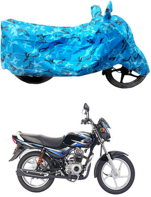 HYBRIDS COLLECTION Two Wheeler Cover for Bajaj(CT100, Blue)