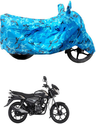 THE REAL ARV Waterproof Two Wheeler Cover for Bajaj(Discover, Blue)