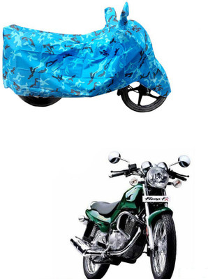 HYBRIDS COLLECTION Two Wheeler Cover for TVS(Fiero FX, Blue)