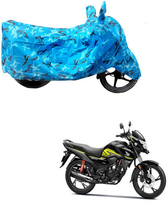 APNEK Two Wheeler Cover for Honda(SP 125, Blue)