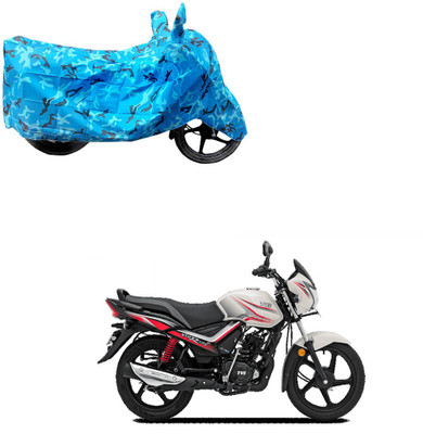 HYBRIDS COLLECTION Two Wheeler Cover for TVS(Star City Plus, Blue)