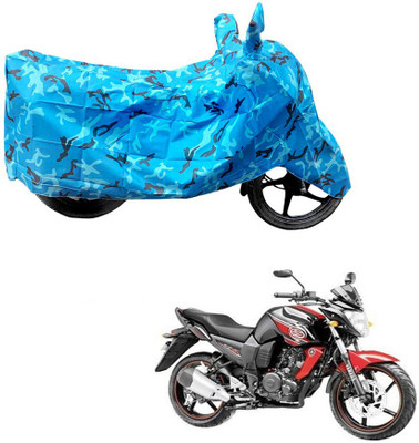 THE REAL ARV Waterproof Two Wheeler Cover for Yamaha(FZ-S, Blue)