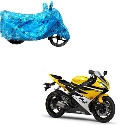 THE REAL ARV Waterproof Two Wheeler Cover for Yamaha(Sport, Blue)