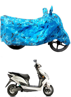HYBRIDS COLLECTION Two Wheeler Cover for Evolet(Derby, Blue)