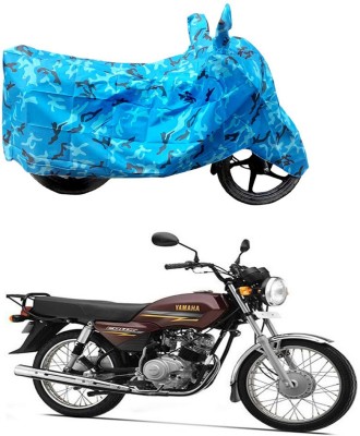 HYBRIDS COLLECTION Two Wheeler Cover for Yamaha(Crux, Blue)