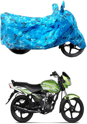 HYBRIDS COLLECTION Two Wheeler Cover for TVS(Jive, Blue)