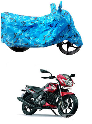 HYBRIDS COLLECTION Two Wheeler Cover for TVS(Centra, Blue)