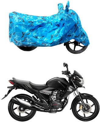 HYBRIDS COLLECTION Two Wheeler Cover for Honda(CBF150, Blue)