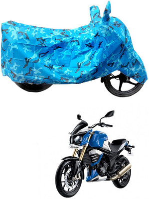 HYBRIDS COLLECTION Two Wheeler Cover for Mahindra(MOJO XT 300, Blue)