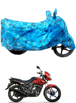 HYBRIDS COLLECTION Two Wheeler Cover for TVS(Flame DS 125, Blue)