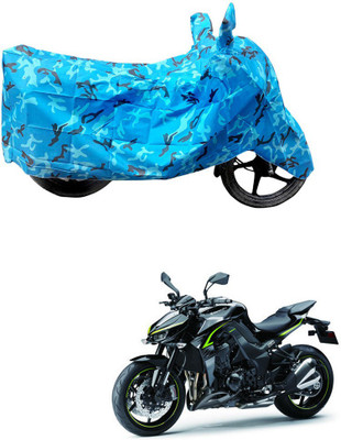 HYBRIDS COLLECTION Two Wheeler Cover for Kawasaki(Z1000, Blue)