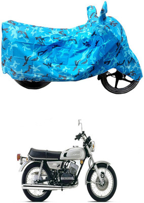 HYBRIDS COLLECTION Two Wheeler Cover for Yamaha(RD 350, Blue)