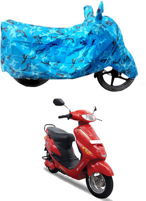 HYBRIDS COLLECTION Two Wheeler Cover for Hero(E Sprint, Blue)