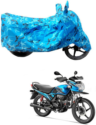 HYBRIDS COLLECTION Two Wheeler Cover for Hero(Passion Pro TR, Blue)