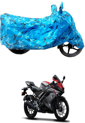 HYBRIDS COLLECTION Two Wheeler Cover for Yamaha(R15, Blue)