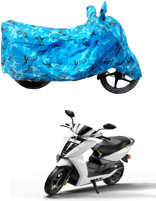 HYBRIDS COLLECTION Two Wheeler Cover for 22Motors(Flow, Blue)