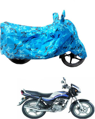 HYBRIDS COLLECTION Two Wheeler Cover for TVS(Victor Edge, Blue)