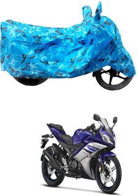HYBRIDS COLLECTION Two Wheeler Cover for Yamaha(YZF R15 Ver 2.0, Blue)