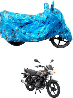 HYBRIDS COLLECTION Two Wheeler Cover for Bajaj(Platina 125, Blue)